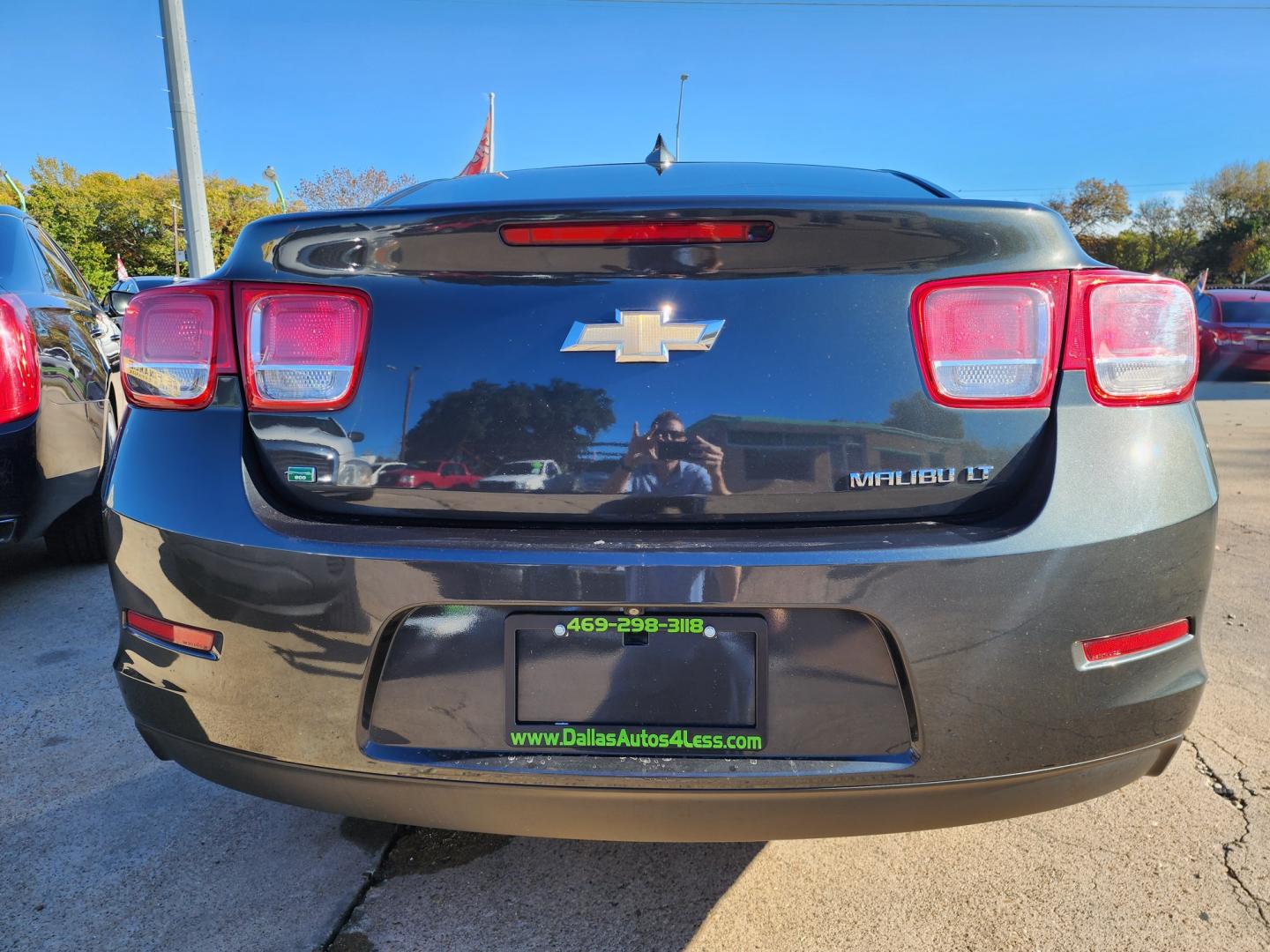 2016 BLACK Chevrolet Malibu Limited LIMITED LT (1G11C5SA2GU) , AUTO transmission, located at 2660 S.Garland Avenue, Garland, TX, 75041, (469) 298-3118, 32.885551, -96.655602 - Photo#4